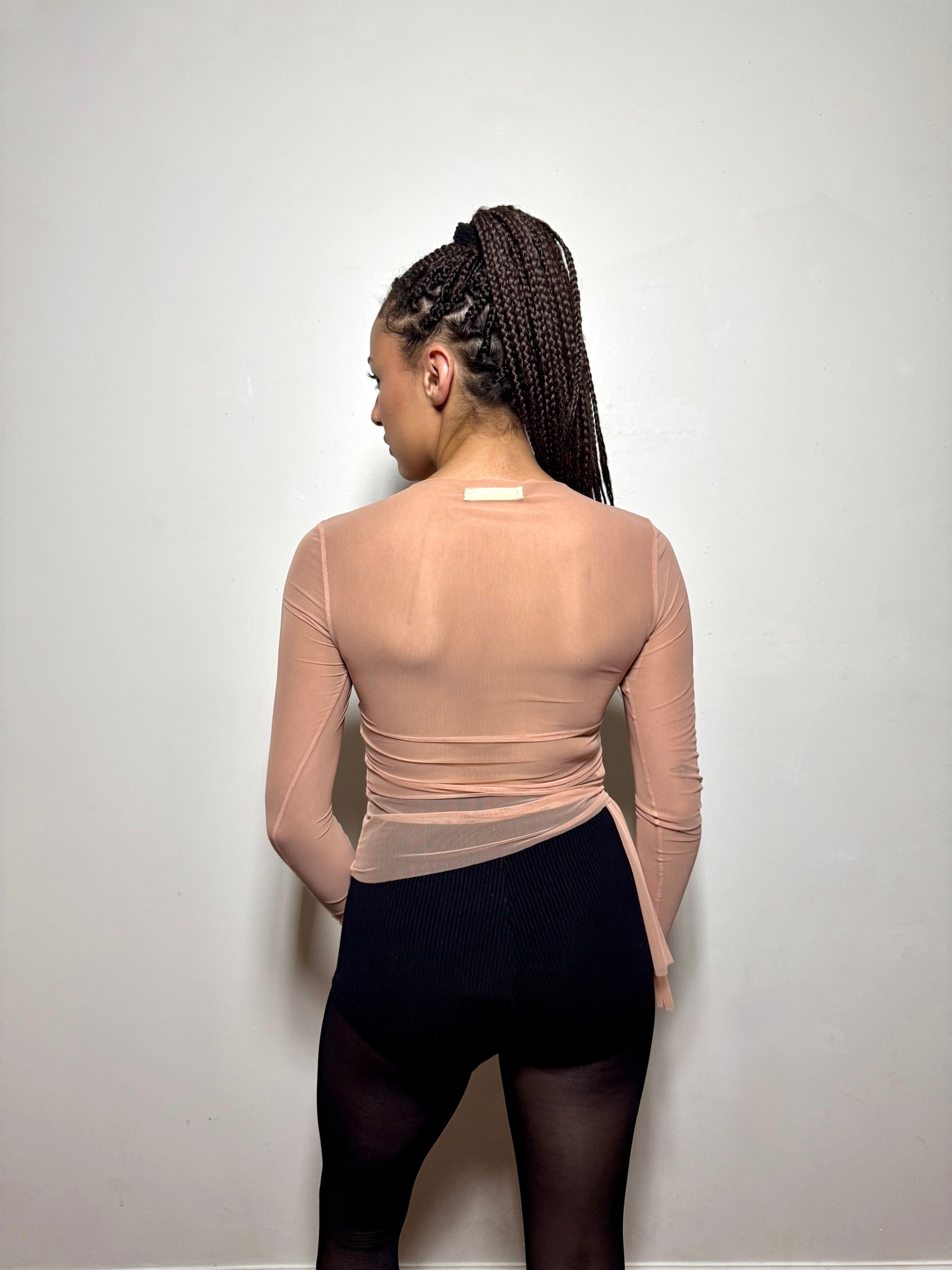 Thara Top in Tea Rose