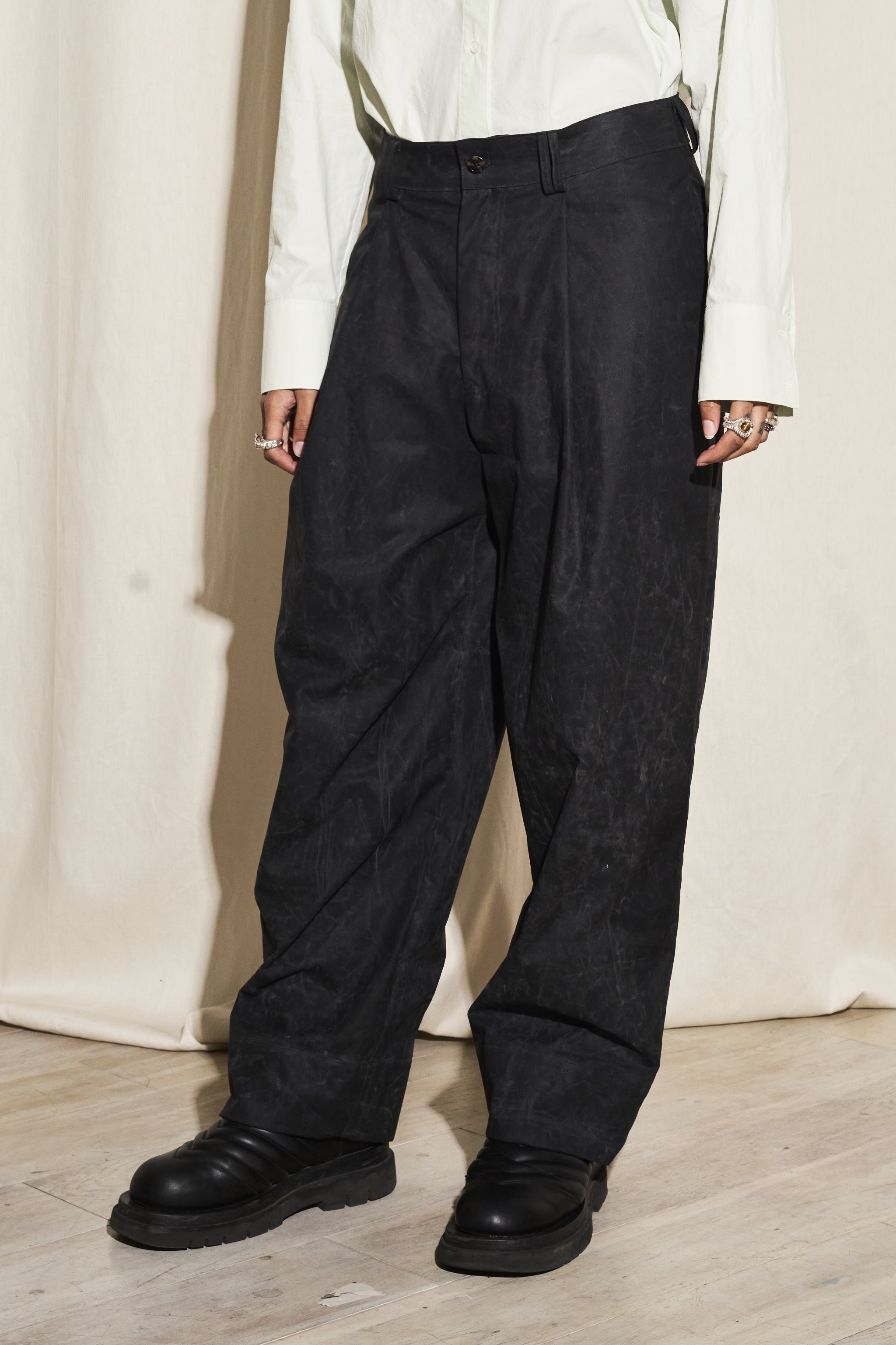 THE LUKA PANTS IN WAX