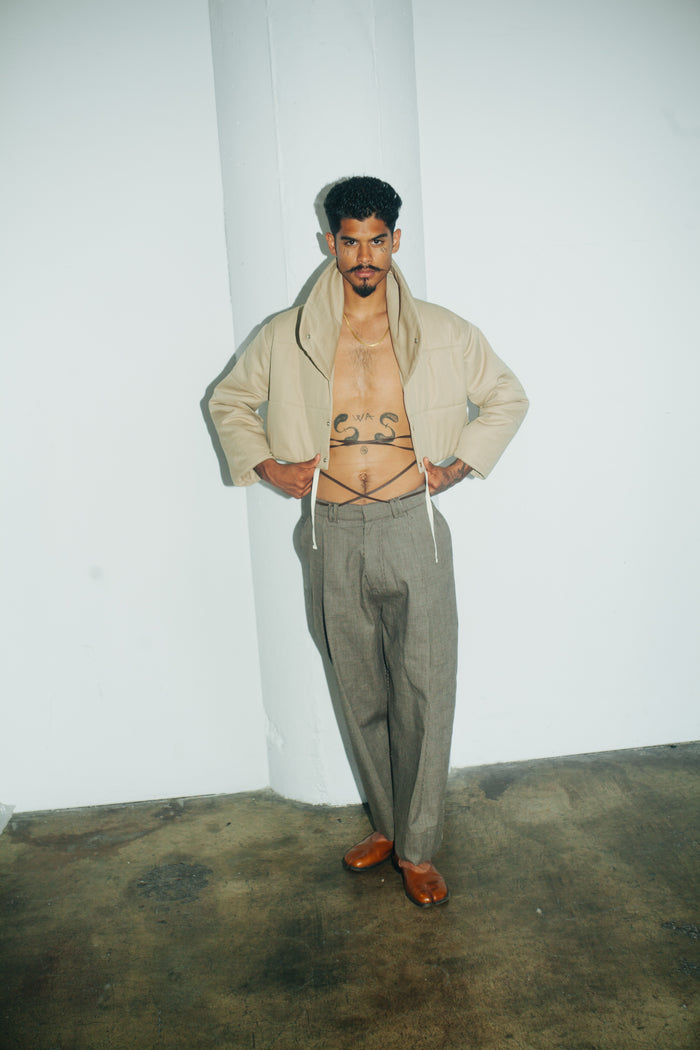 ILAYA JACKET IN BEIGE